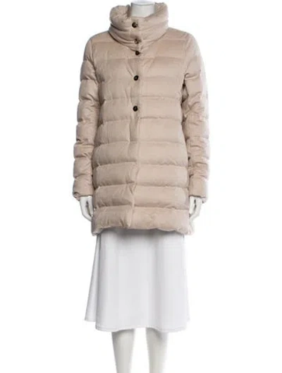 Pre-owned Herno Silk Jacket In Neutral