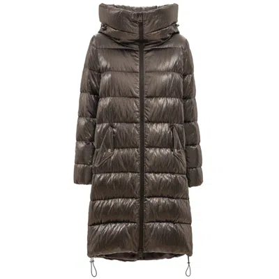 Herno Viscose Jackets & Women's Coat In Argento