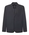 Herno Single-breasted Blazer In Black