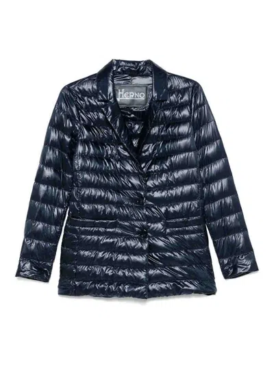 HERNO SINGLE-BREASTED BLAZER