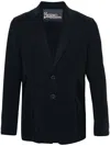 Herno Single-breasted Blazer Jacket In Blue