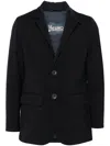 Herno Single-breasted Blazer In Blue