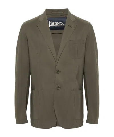 HERNO HERNO SINGLE-BREASTED BLAZER