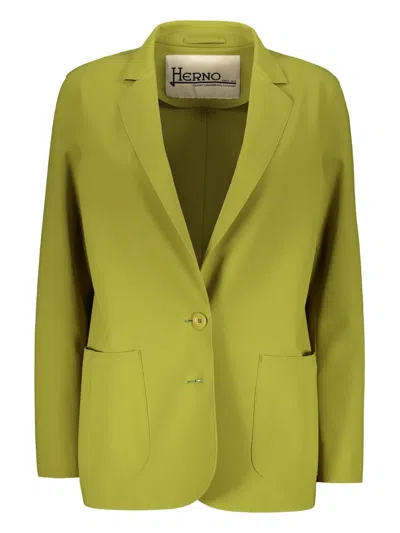 HERNO SINGLE-BREASTED BLAZER