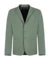Herno Single-breasted Two-button Jacket In Green