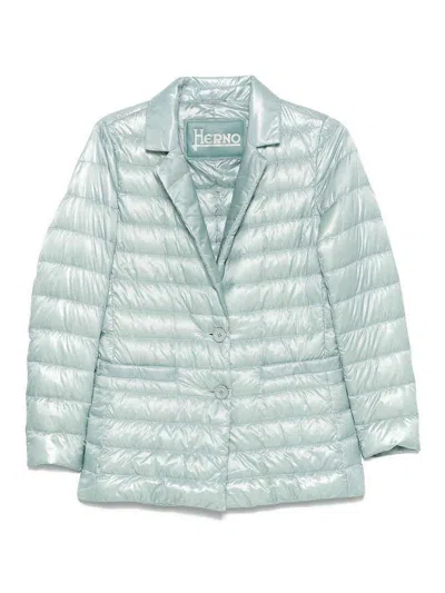 HERNO SINGLE-BREASTED BLAZER