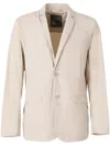 Herno Single-breasted Blazer In Neutrals