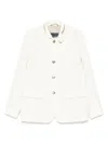 Herno Single-breasted Blazer In Neutrals