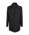 Herno Ca000200u.33436r-9394 Nero Grigio In Black