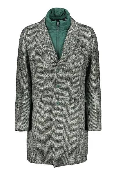 HERNO SINGLE-BREASTED COAT