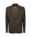 Herno Man Light Jacket In Brown