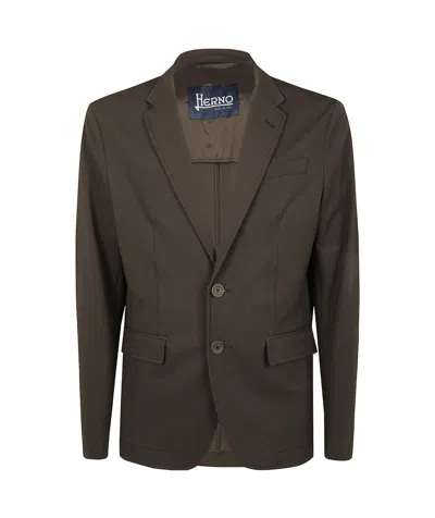 HERNO HERNO SINGLE BREASTED JACKET