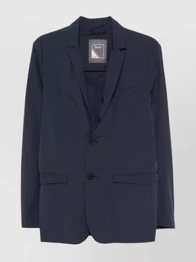 Herno Single Breasted Jacket Multiple Pockets
