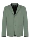 Herno Men's Single-breasted Two-button Jacket In Green