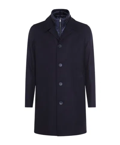 HERNO HERNO SINGLE BREASTED LONG COAT