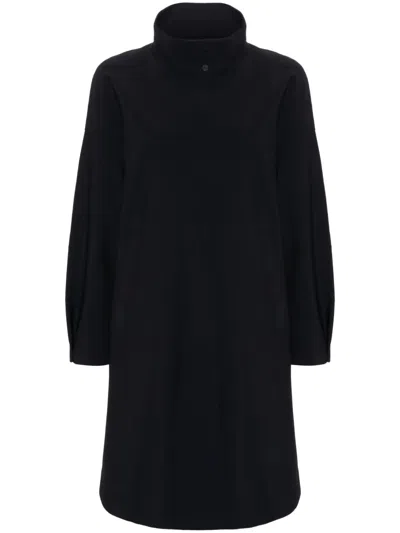 HERNO SINGLE-BREASTED MIDI COAT