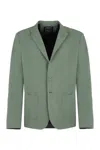 HERNO HERNO SINGLE-BREASTED TWO-BUTTON JACKET