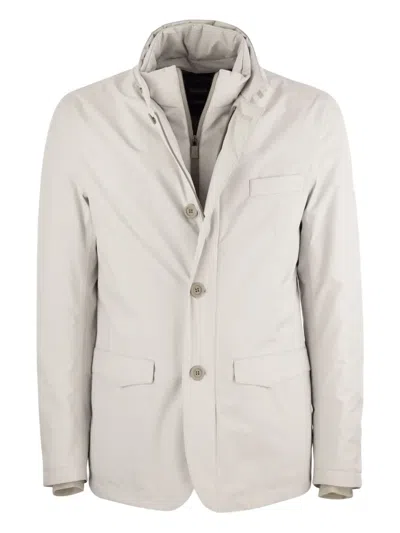 HERNO SINGLE-BREASTED BLAZER