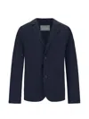 Herno Single-breasted Blazer In Blue