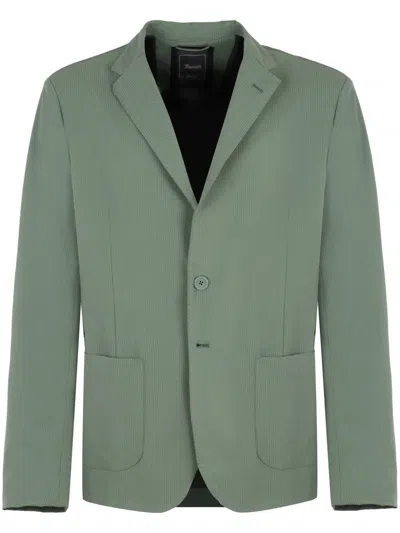 HERNO SINGLE-BREASTED BLAZER