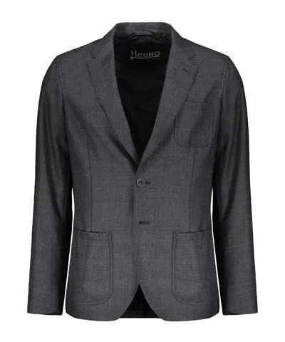 HERNO HERNO SINGLE-BREASTED BLAZER