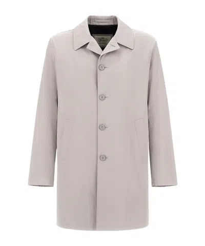HERNO HERNO SINGLE-BREASTED RAINCOAT