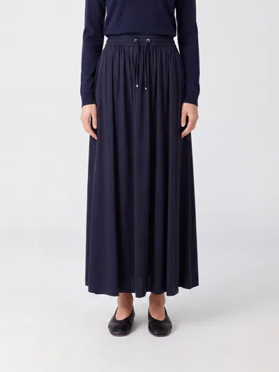 Herno Skirt Woman Color Black In Blue