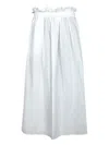 Herno A-line Elasticated Waistband Midi Skirt
