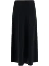 Herno Resort Skirt In Satin Effect - Female Skirts Black 40 In ブラック