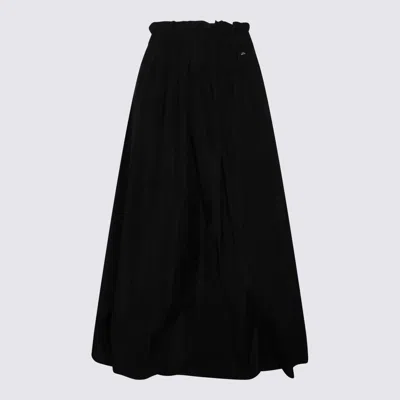 Herno Skirts Blacks And Greys In Multi