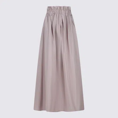 Herno Skirts Light And Natural In Brown