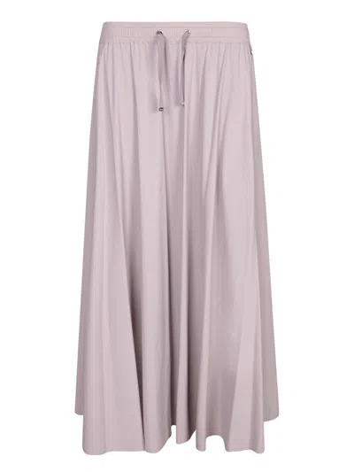 Herno Resort Drawstring Midi Skirt In Pink