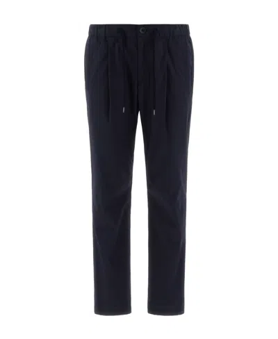 Herno Slanted Pocket Casual Pants In Black