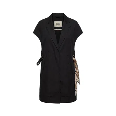 Herno Sleeveless Blazer Dress In Multi