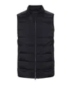 Herno Black Polyamide Sleveless Jacket In Black