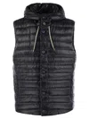 Herno Sleeveless Down Jacket In Blue