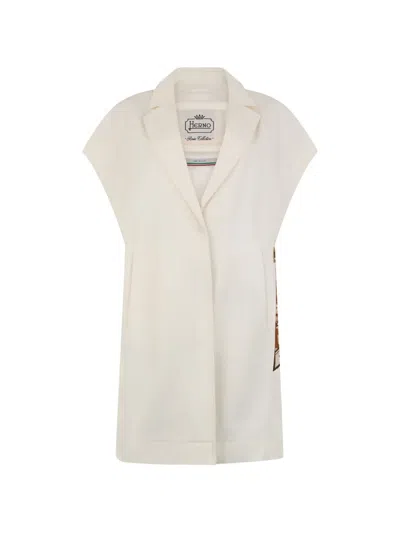 Herno Sleeveless Gilet In Neutral