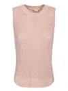Herno Sleeveless Lightweight Top With Sequins
