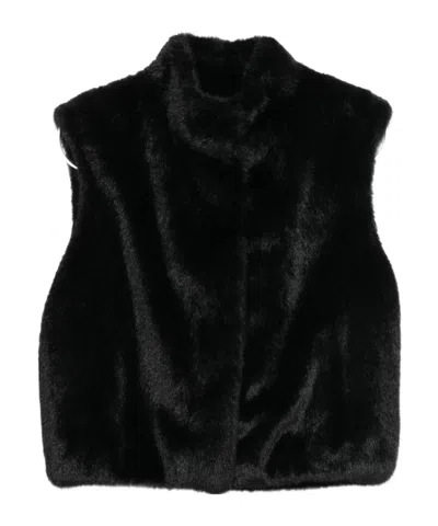 Herno Sleeveless Vest In Black