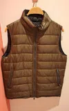Herno Sleeveless Vest In Brown
