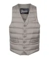 Herno Outwear Waistcoats In Gray