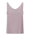 Herno Resort Top In Envers Satin In Pink