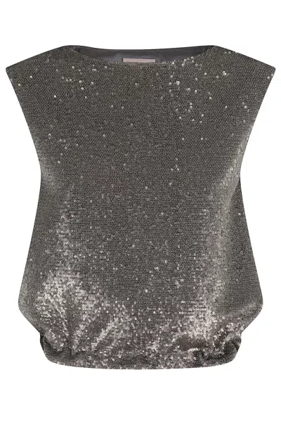 HERNO SMANICATA PAILLETTES
