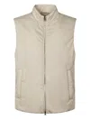 Herno Sleeveless High Collar Jacket
