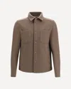 Herno Chest-pockets Press-stud Jacket In Neutral