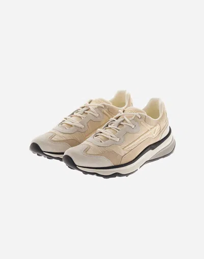 Herno Sneaker  Maggiore Aus Milky Woven In Neutral