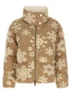 Herno Snowflake Down Jacket In Brown
