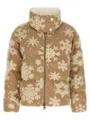 Herno Snowflake Down Jacket In Brown
