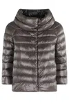 Herno Sofia Down Jacket In Brown