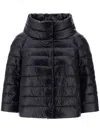 Herno Women Black Nylon Down Jacket